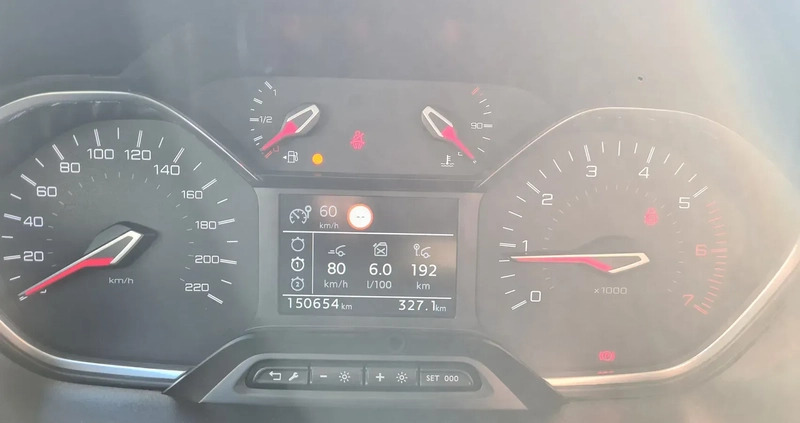 Peugeot Rifter cena 64700 przebieg: 150000, rok produkcji 2019 z Częstochowa małe 436